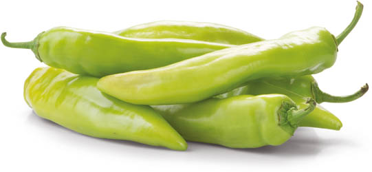 Paprika zelená pálivá I. čerstvá 350 g