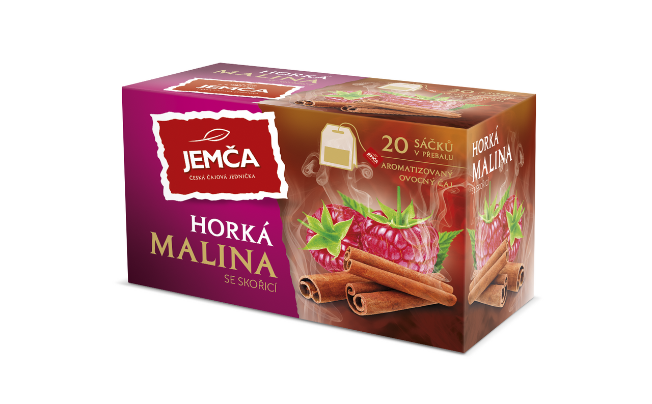 JEMČA Horká malina se skořicí 40 g