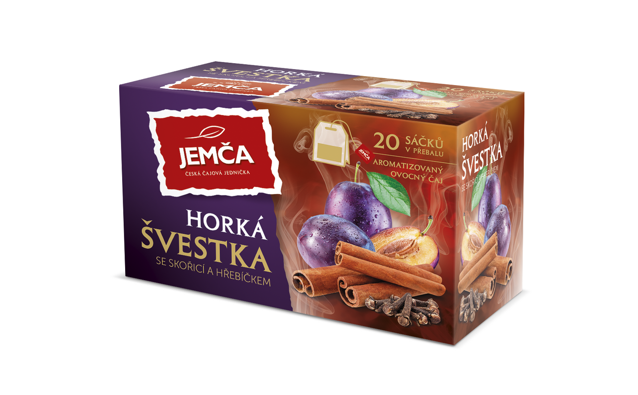 JEMČA Horká švestka se skořicí 40 g