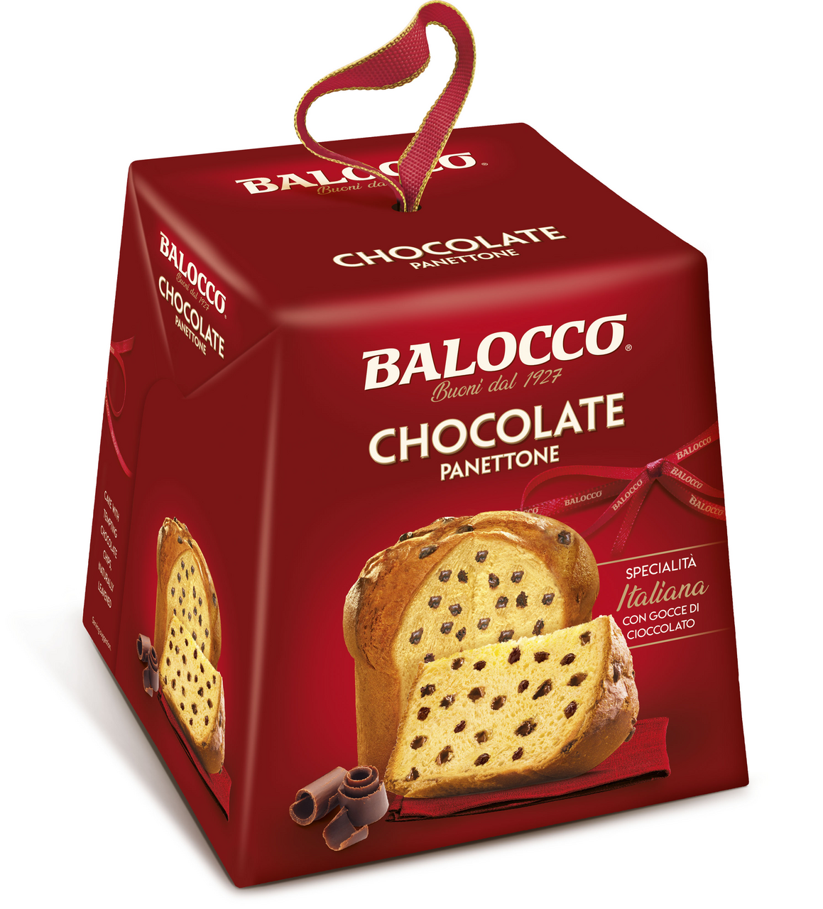 Balocco Panettone Clasico s čokoládovými kousky 100 g