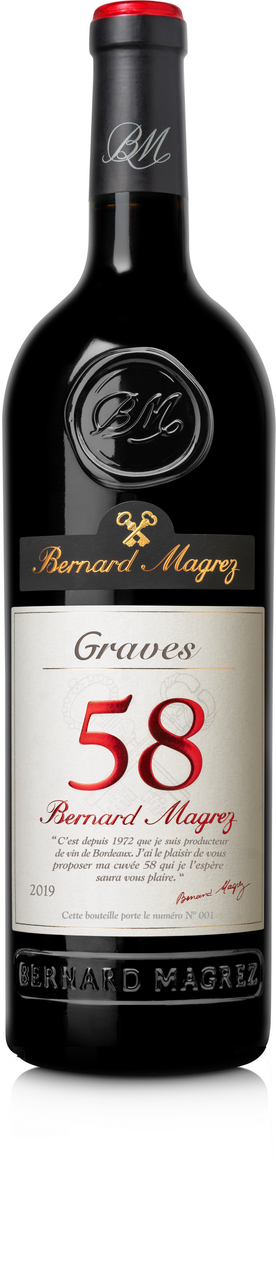 Bernard Magrez Bordeaux 58 Rouge Graves 6 x 750 ml