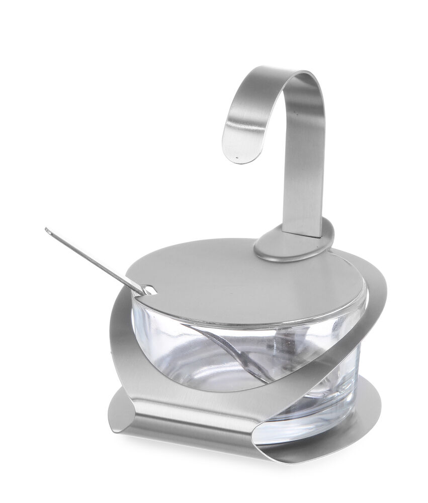 HENDI Menážka na cukr/ parmezán sklo/ nerez 1 ks