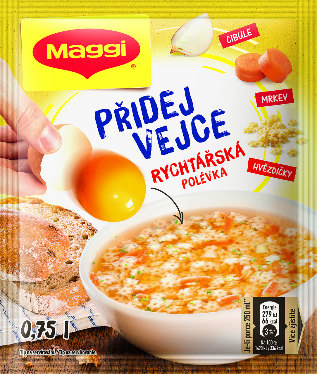 Maggi Přidej vejce Polévka rychtářská 40,5 g