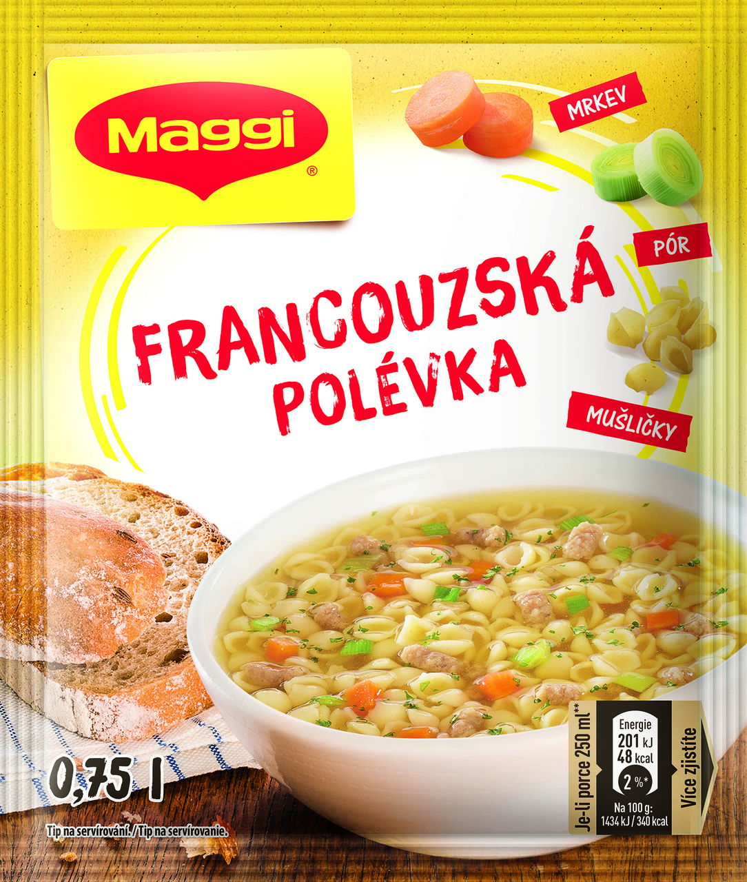Maggi Přidej vejce Polévka francouzská 42 g