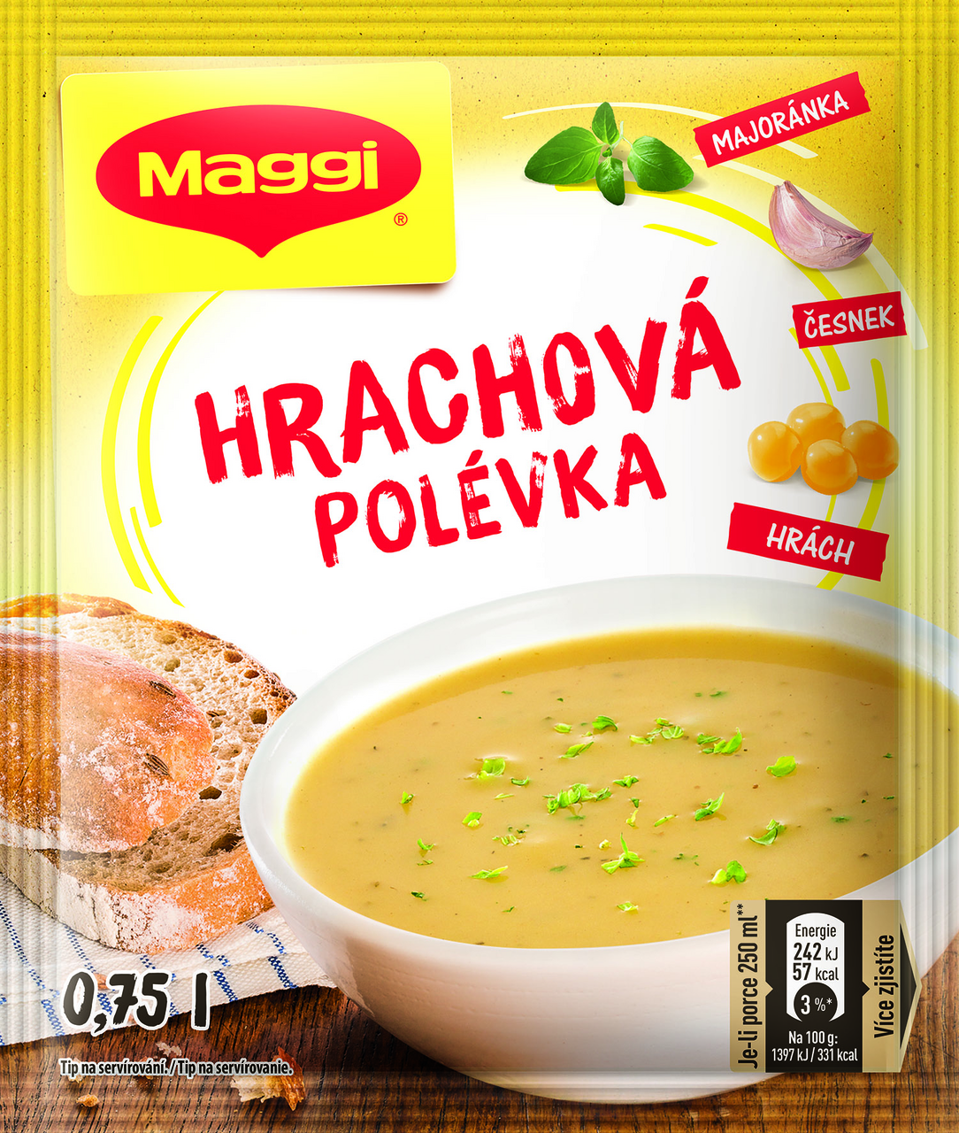 Maggi Přidej vejce Polévka hrachová 52 g