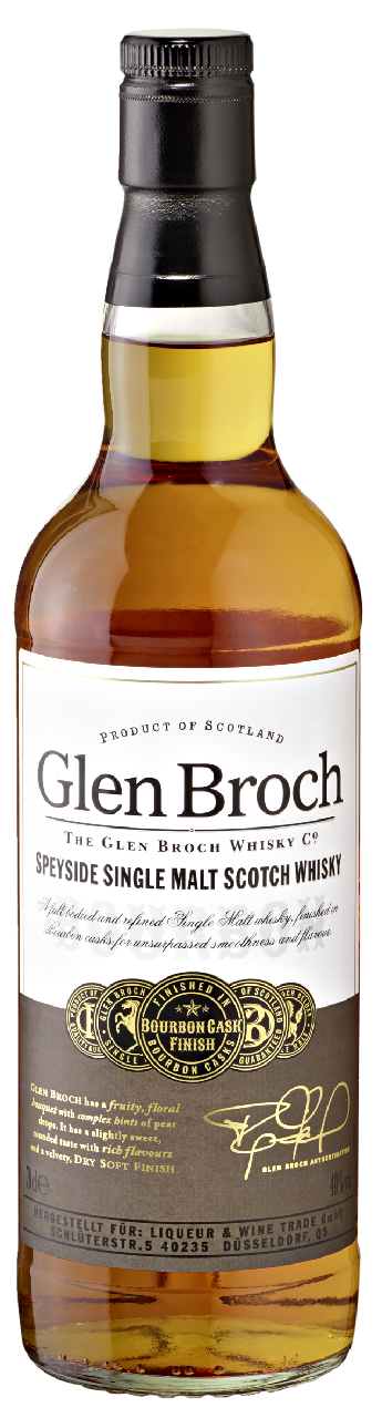 GLEN BROCH Speyside Single Malt 40 % 700 ml