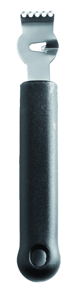 HENDI Škrabka na zdobení na citrusy 15 cm nerez/ polypropylen 1 ks