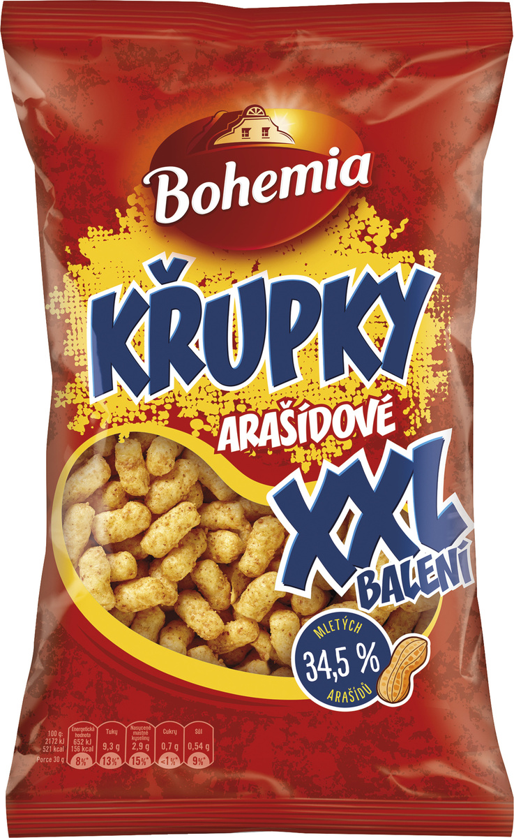 Bohemia Křupky arašídové 260 g