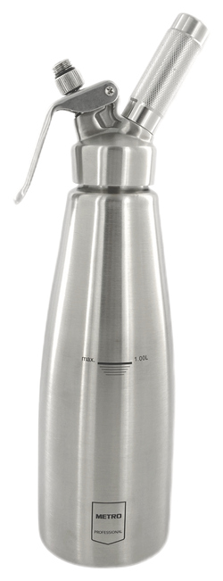 METRO PROFESSIONAL Láhev na šlehačku 1 L nerez 1 ks