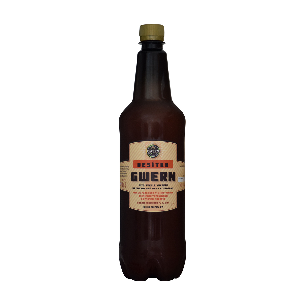 GWERN světlé výčepní pivo 10° 1 l