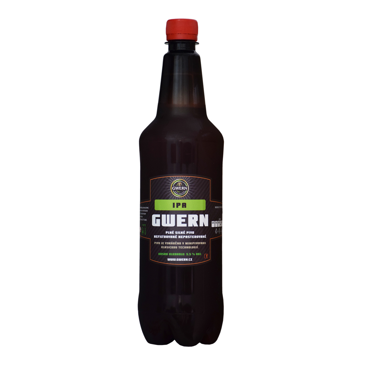 GWERN IPA pivo 13° 1 l