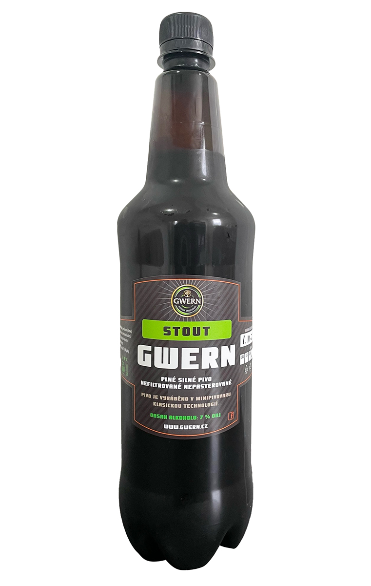 GWERN Stout pivo 15° 1 l