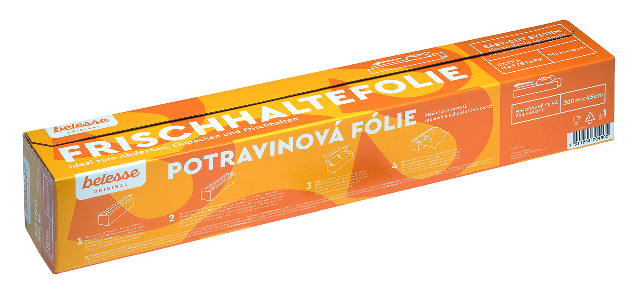 Fólie potravinová 300 mm x 45 cm 1 ks