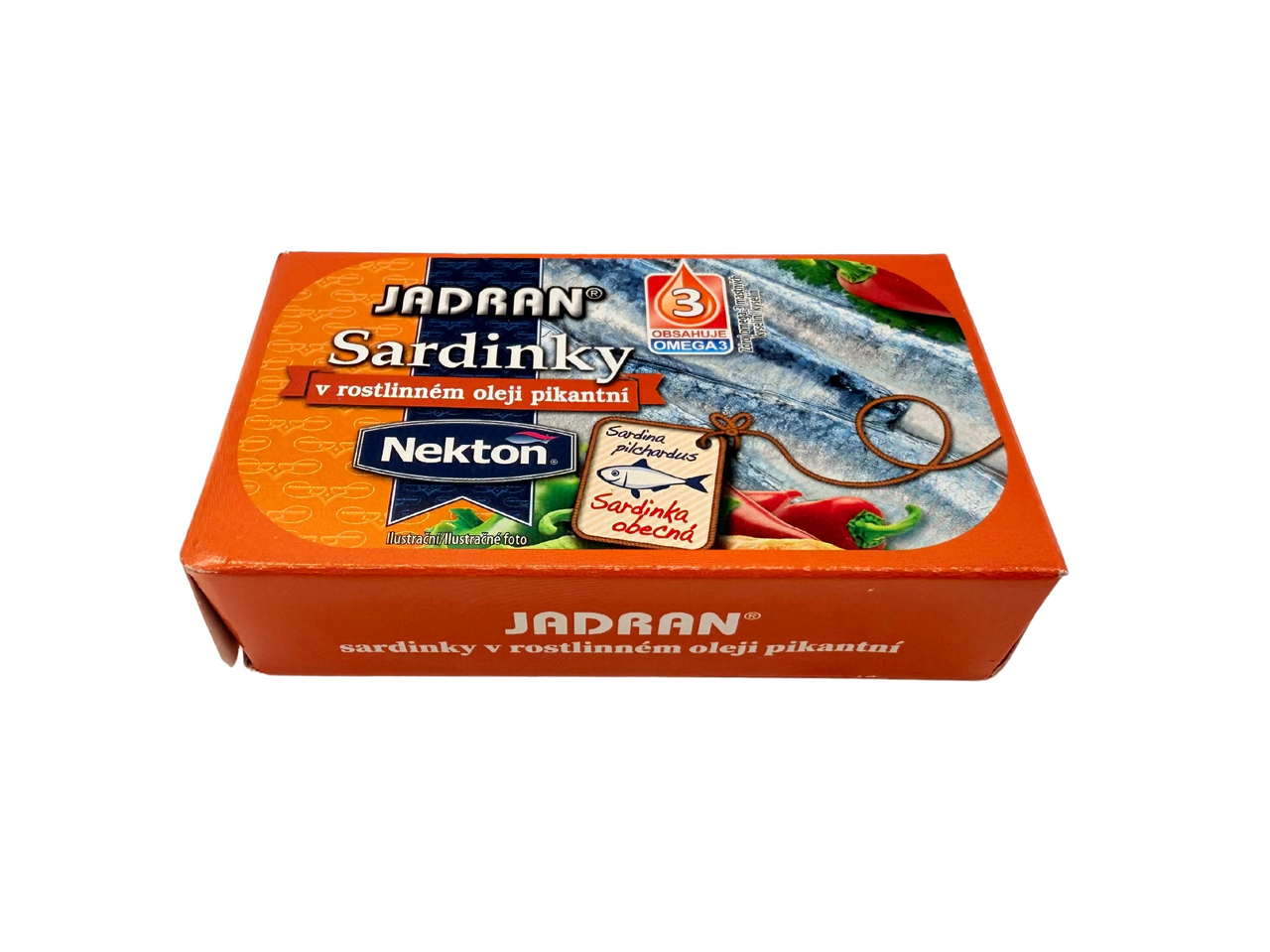 Nekton Sardinky v pikantním oleji 125 g