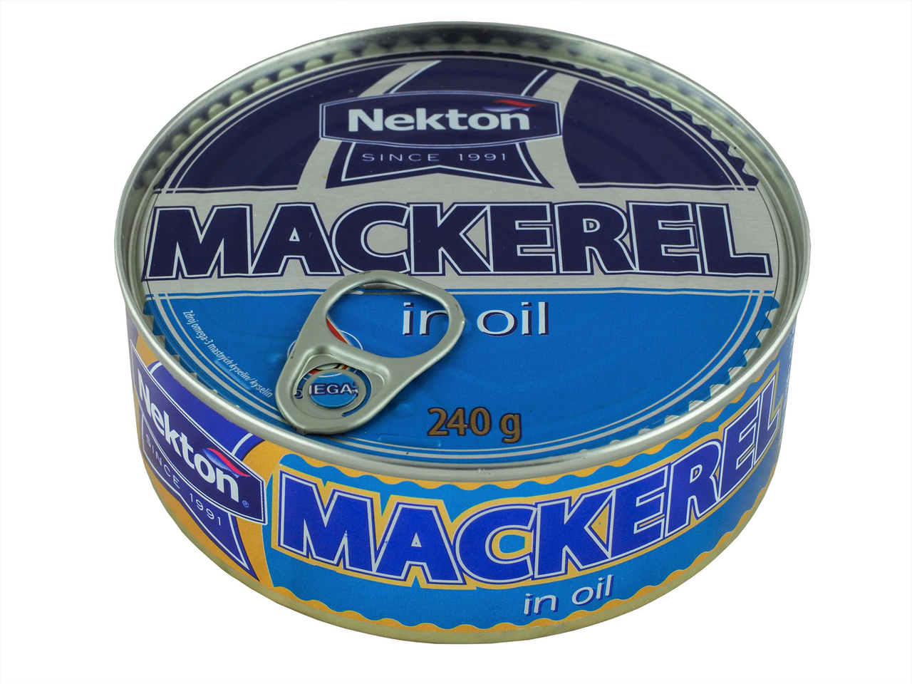NEKTON Makrela v rostlinném oleji 240 g