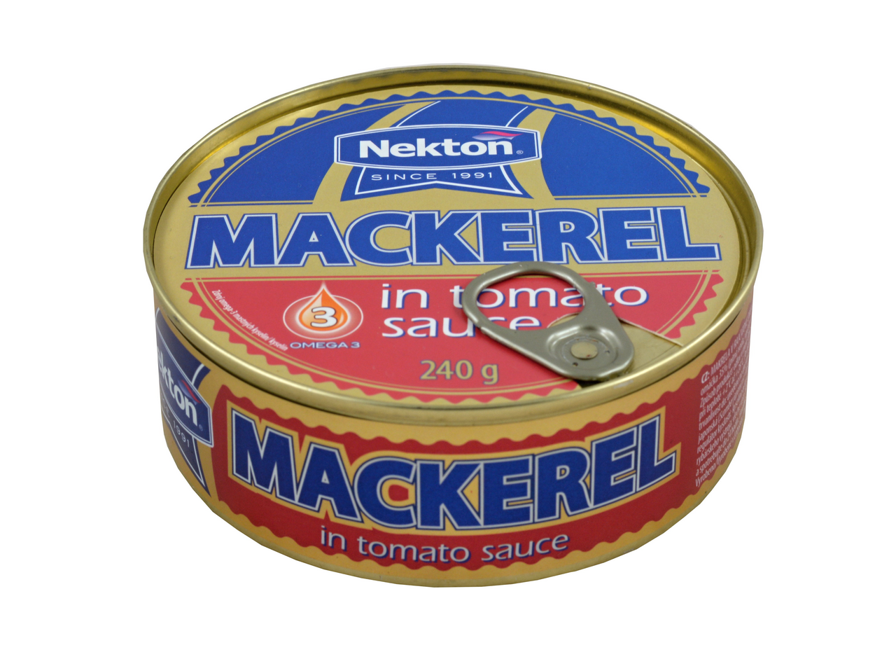 NEKTON Makrela v rajčatové omáčce 240 g