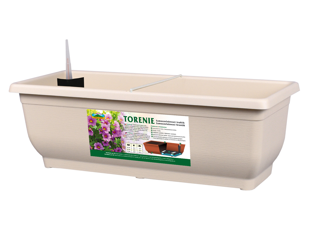 NOHEL-GARDEN Truhlík samozavlažovací Torenie Modern 75 cm/ 1 ks