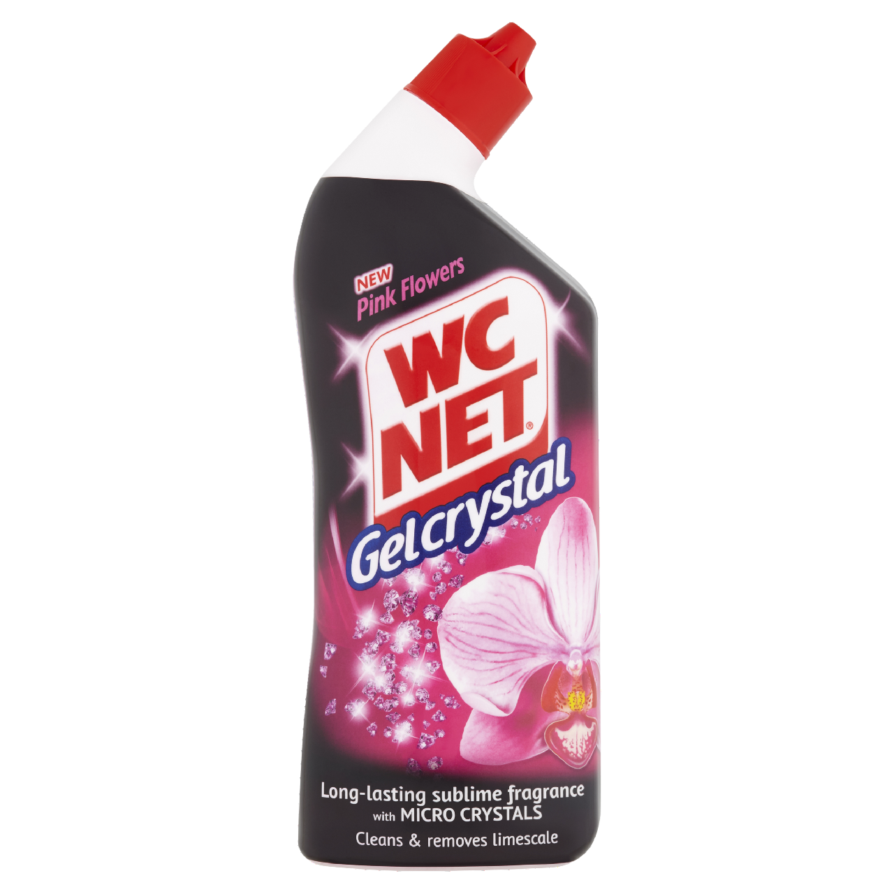 WC NET Gel Crystal Pink Flower 750 ml