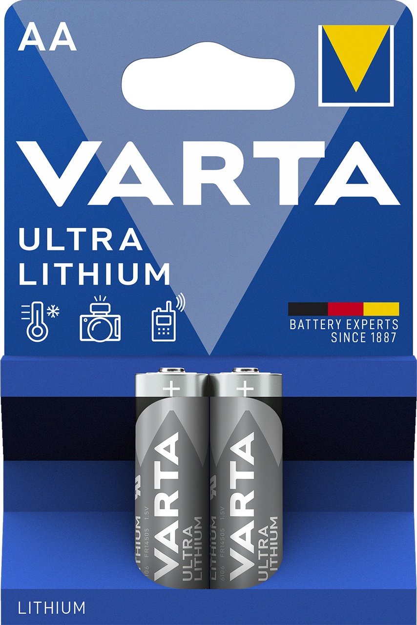 VARTA Baterie Ultra Lithium AA Mignon LR6 tužková 1 ks