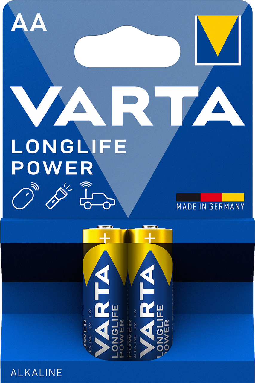 VARTA Baterie Longlife Power AA Mignon LR6 tužková 2 ks