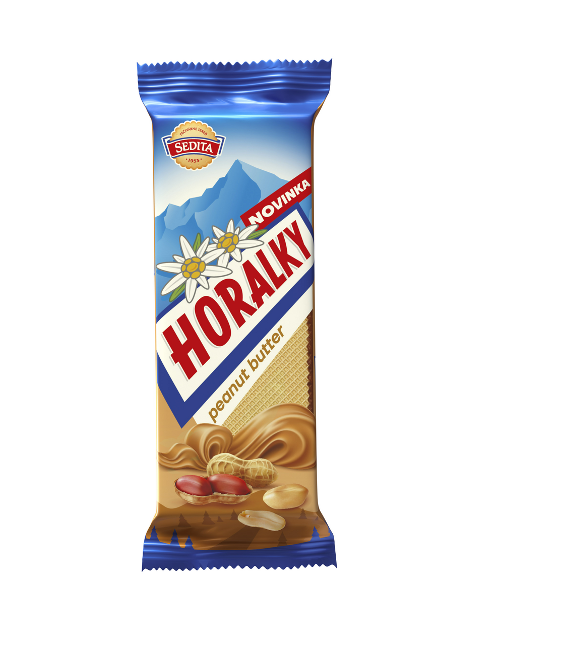SEDITA Horalky Peanut Butter 56 x 50 g