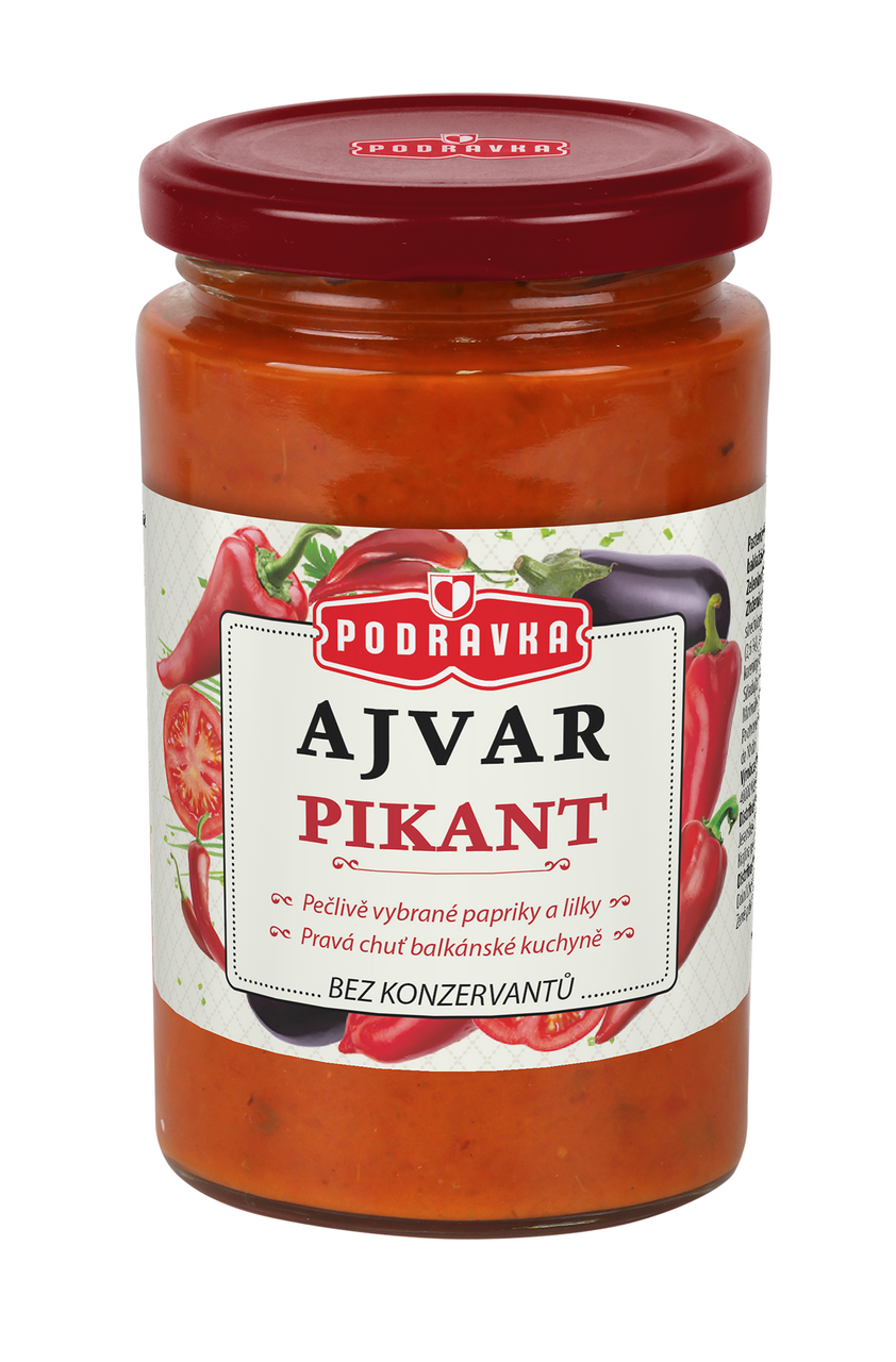 PODRAVKA Ajvar ostrý 350 g