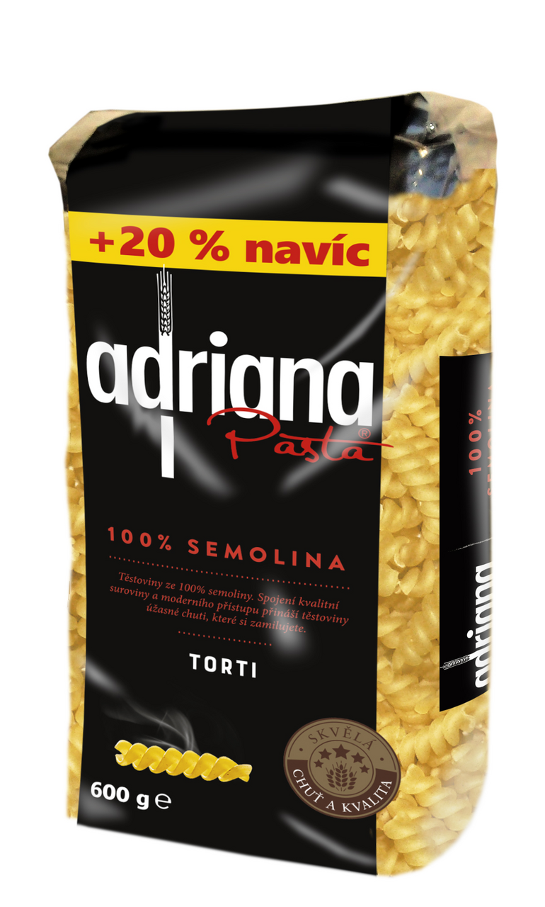 adriana Těstoviny Torti semolinové 600 g