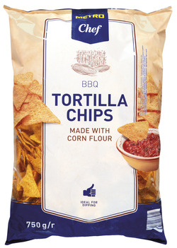 METRO Chef Tortilla chips BBQ 750 g