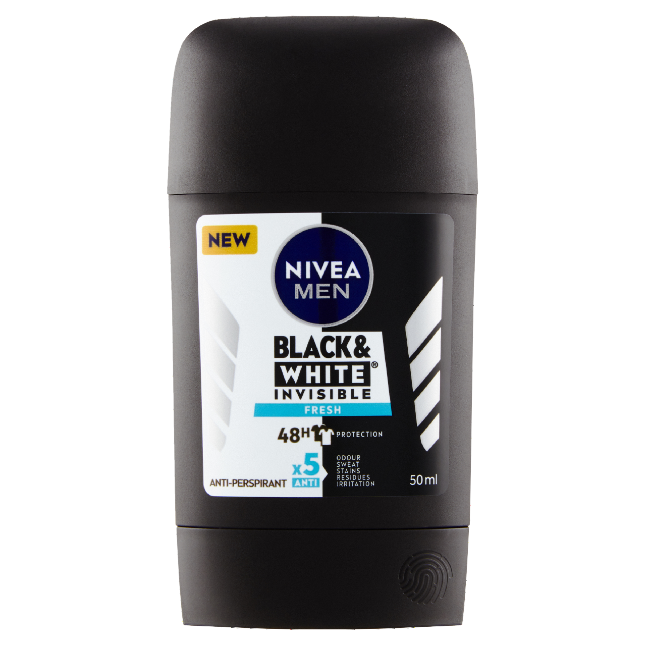 NIVEA Men Black & White Invisible Fresh Stick pánský 50 ml