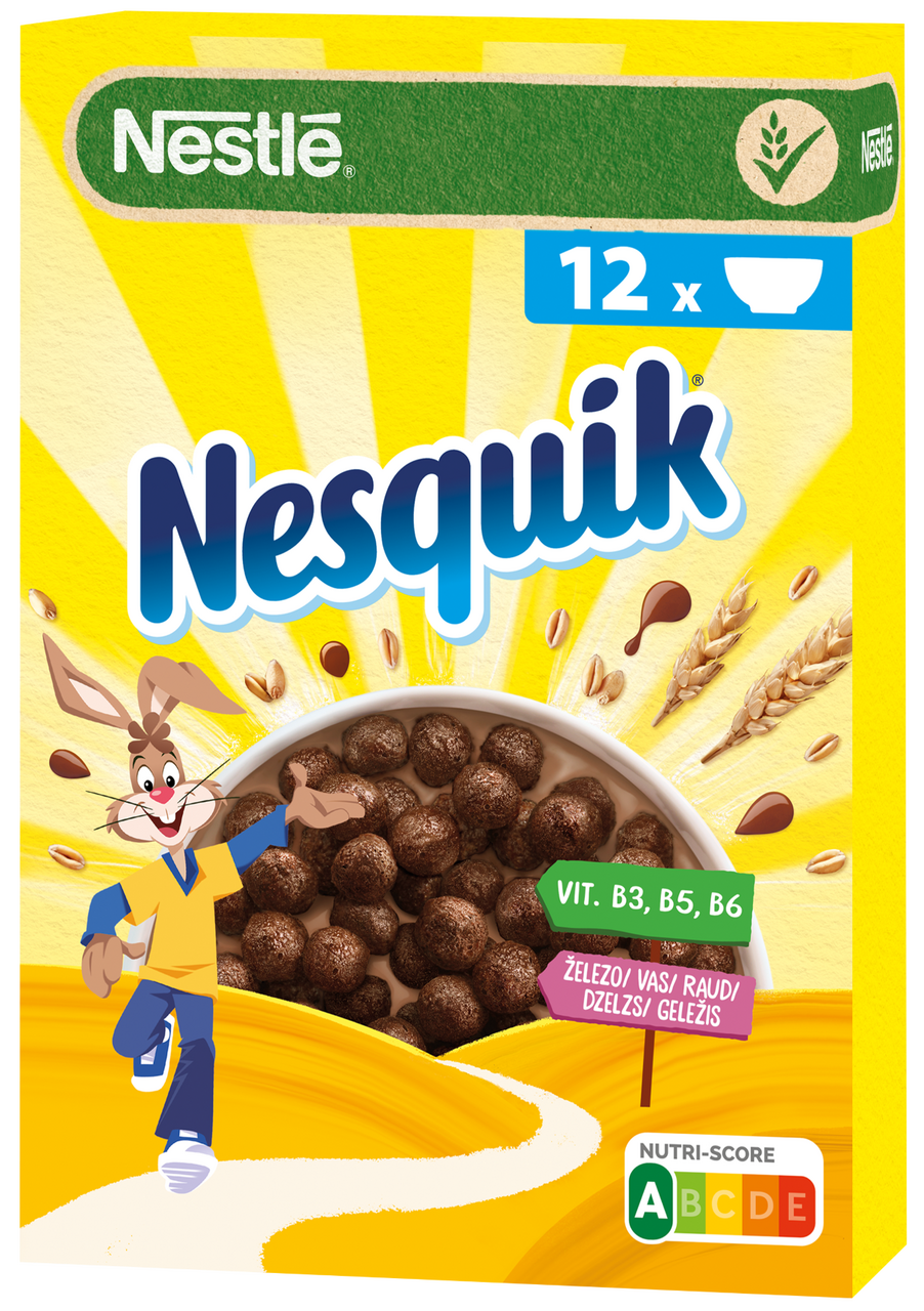 Nesquik Nestlé cereálie 375 g