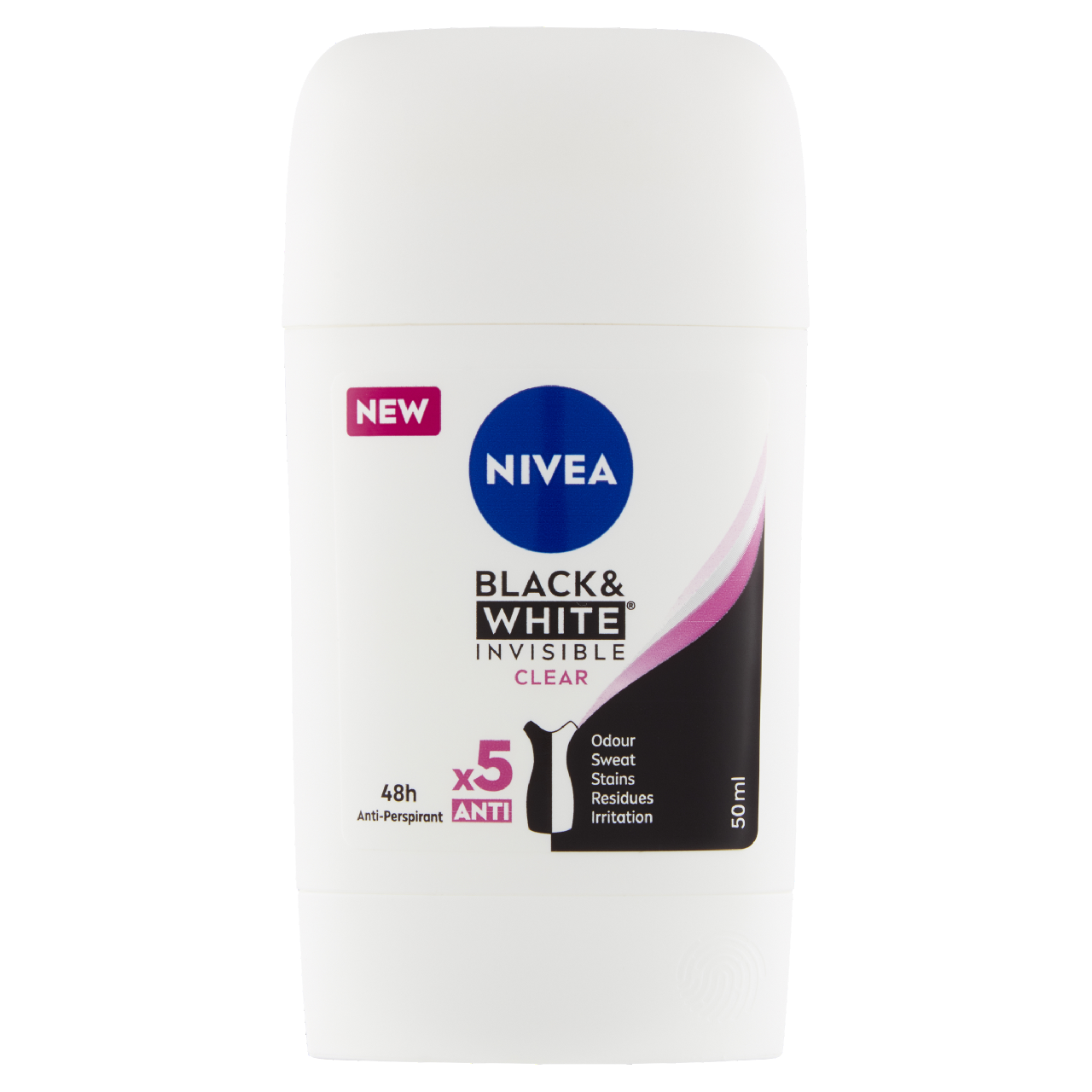 NIVEA Black & White Invisible Stick 50 ml