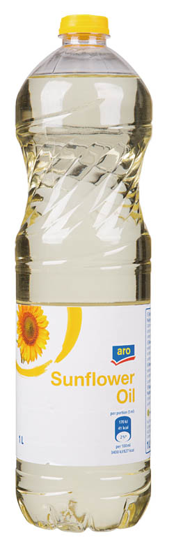 aro Olej slunečnicový 12 x 1 l PET