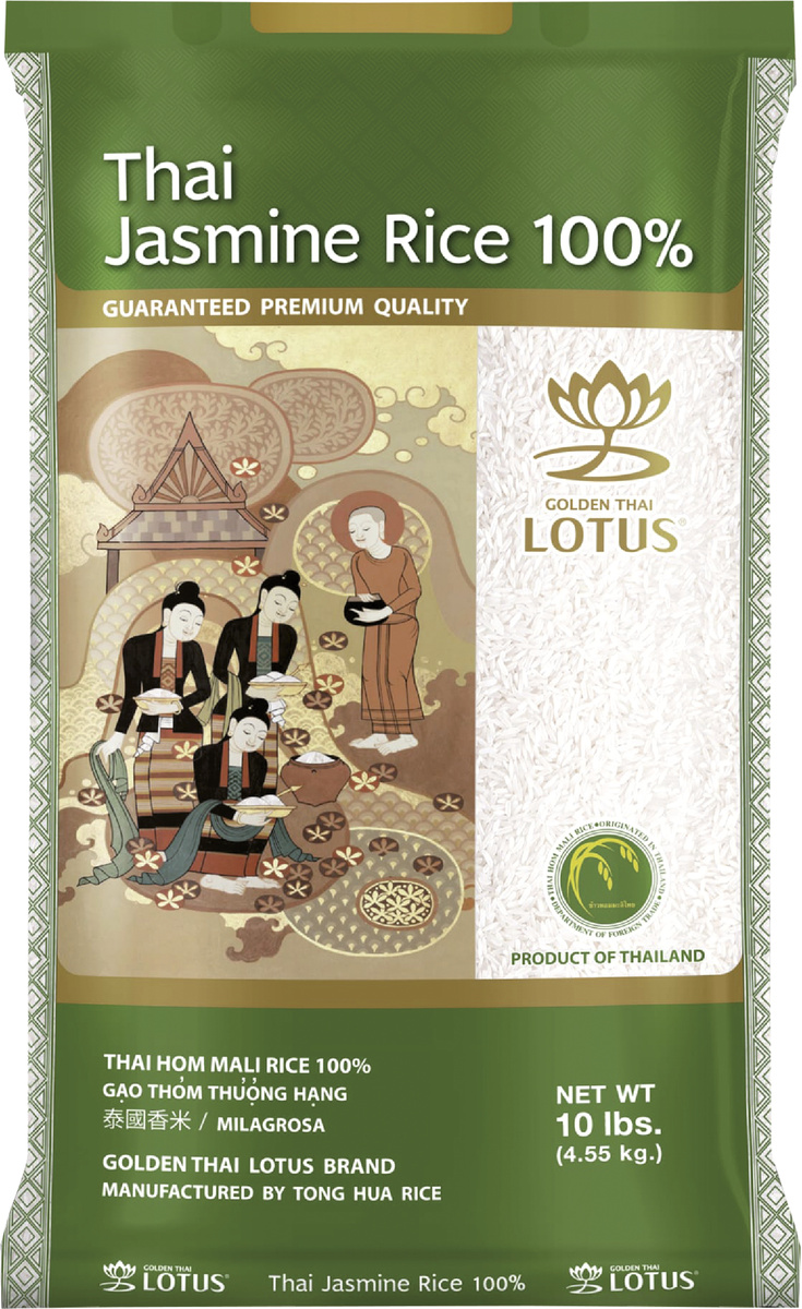 Green Lotus Rýže jasmínová 4,55 kg