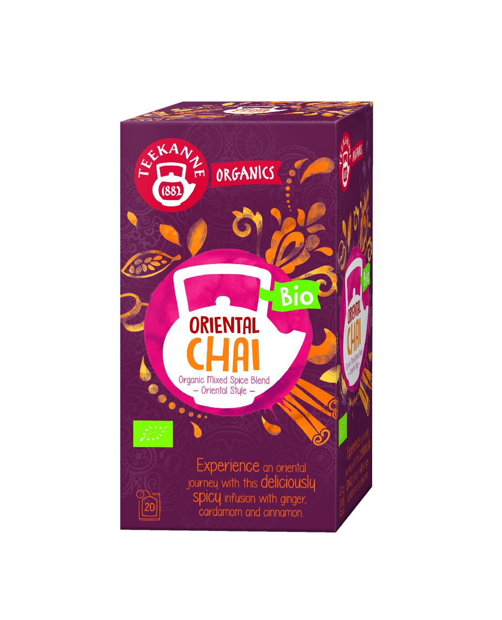 TEEKANNE Čaj Oriental Chai BIO 1 ks