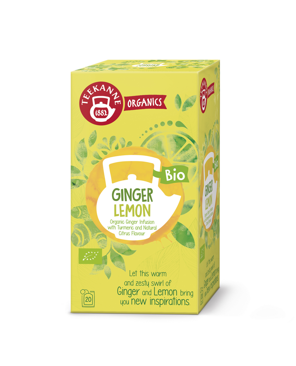 TEEKANNE Čaj Ginger&Lemon BIO 1 ks