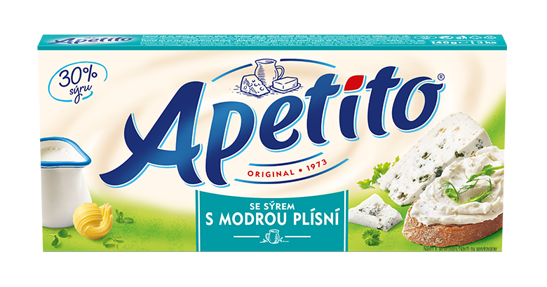 Apetito tavený s modrou plísní chlaz. 140 g