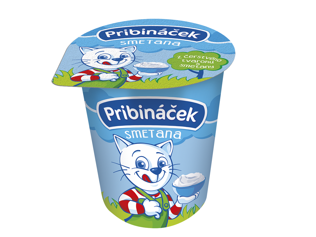 Pribináček dezert smetanový chlaz. 12 x 70 g