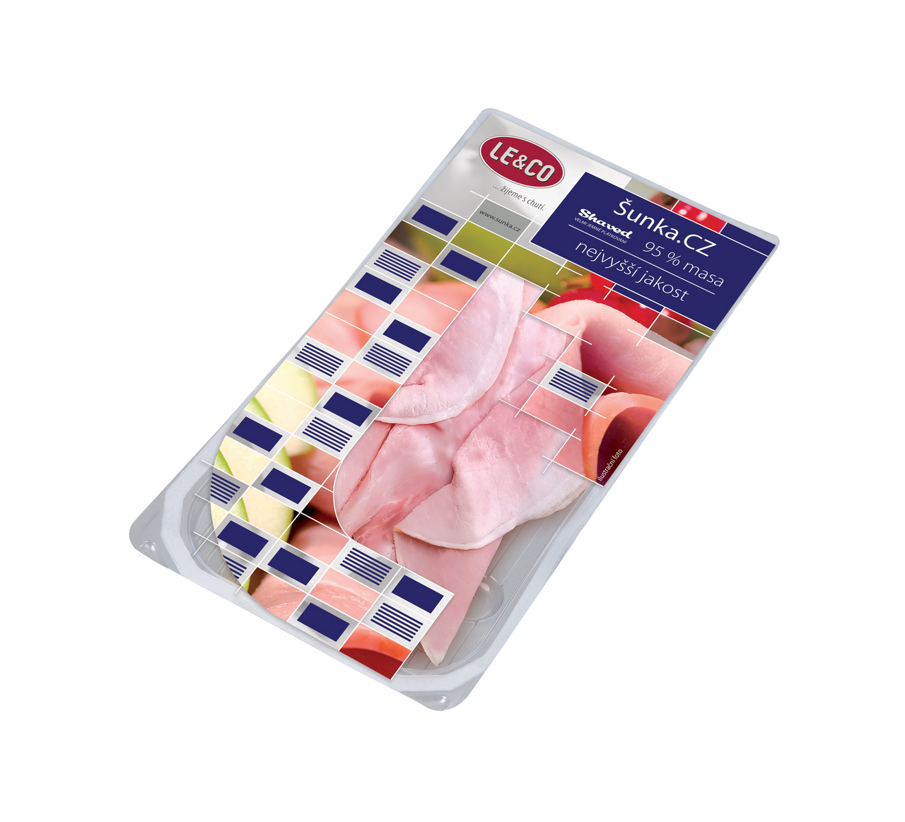 LE & CO Šunka nejvyšší jakosti 95% CZ chlaz. 100 g