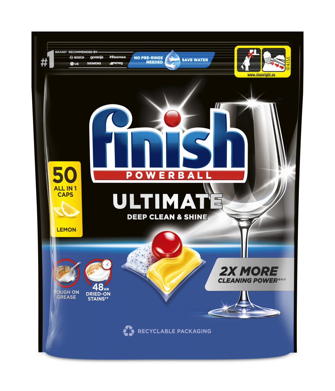 finish Powerball Quantum Max Lemon kapsle 50 ks