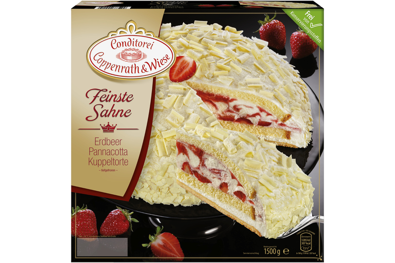 Coppenrath&Wiese Panna Cotta jahodový mraž. 1500 g