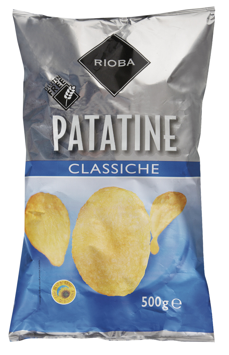 RIOBA Slané chipsy 500 g