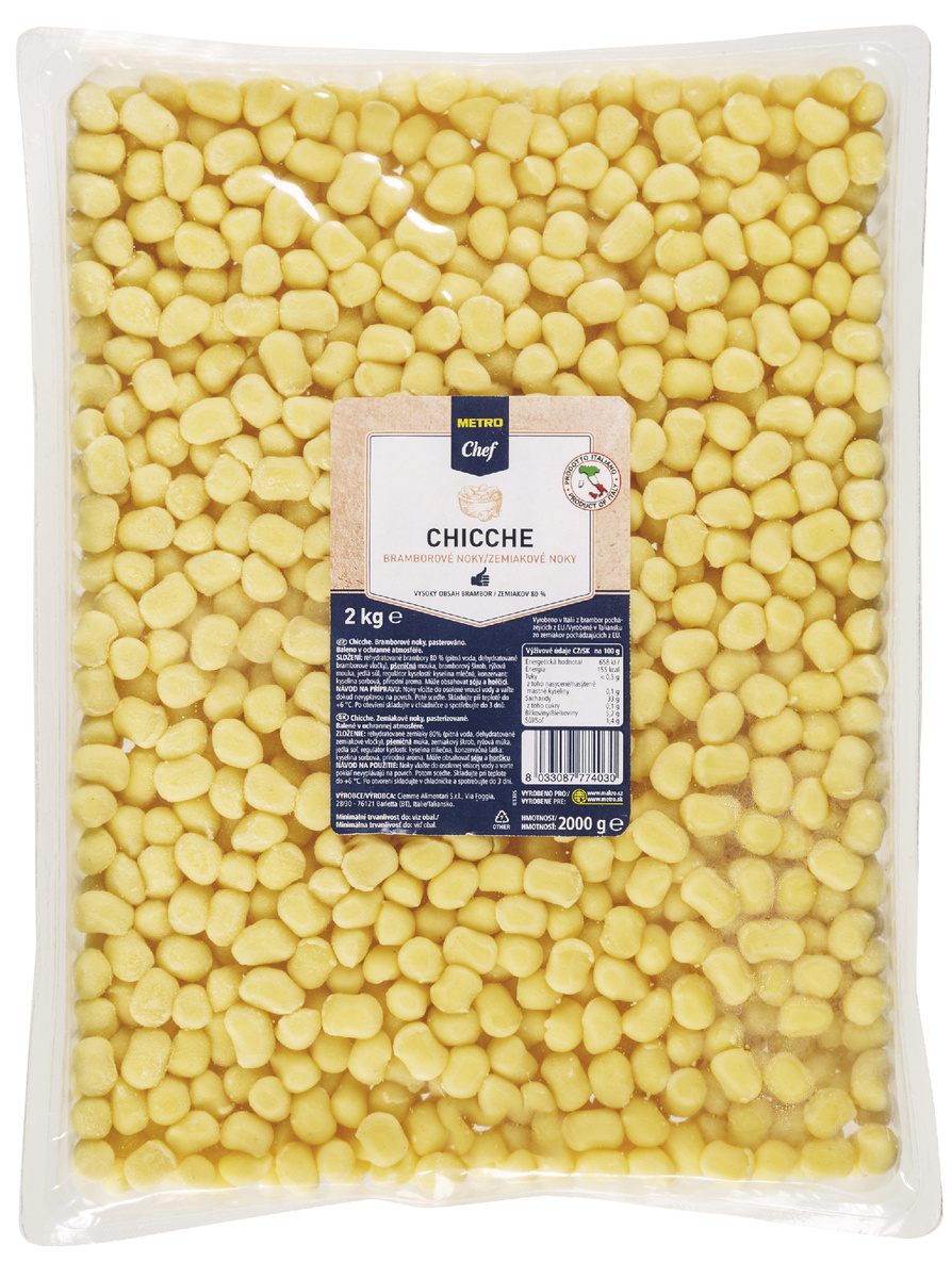 METRO Chef Chicche di Patate 80 % chlaz. 2 kg