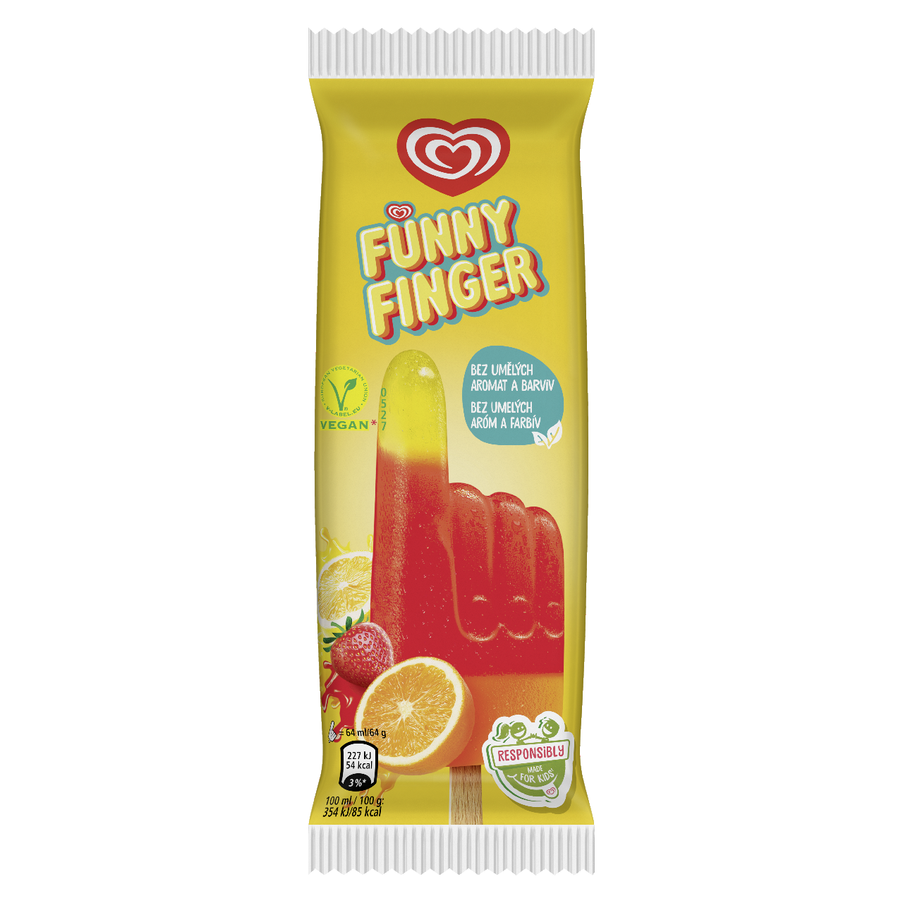Langnese Algida Funny Finger mraž. 35 x 64 ml