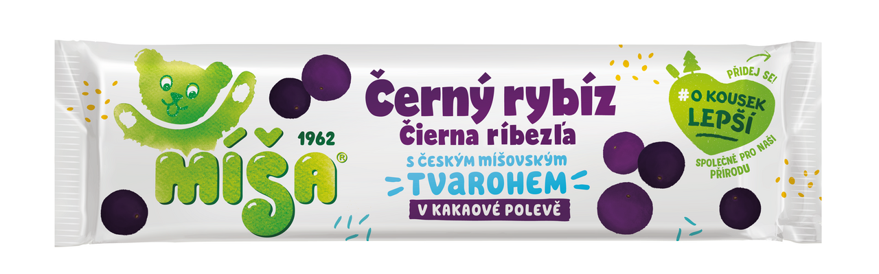MÍŠA černý rybíz mraž. 50 x 55 ml