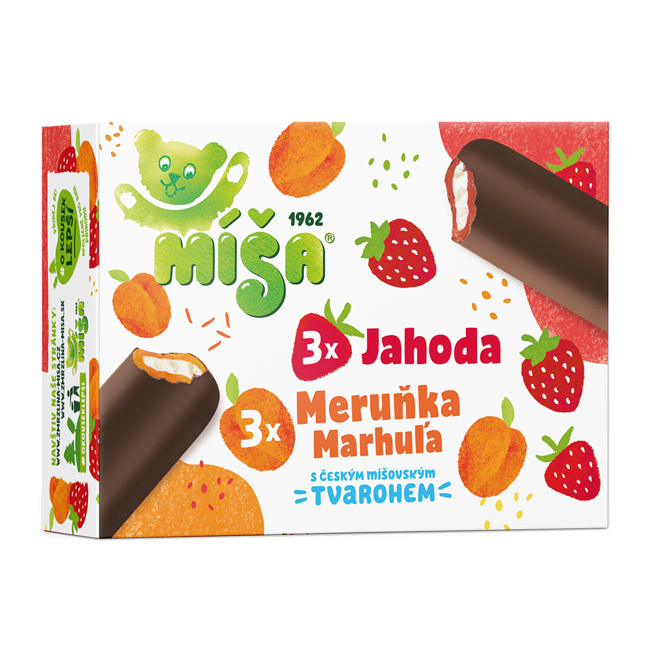 MÍŠA Fruit multipack mraž. 6 x 55 ml