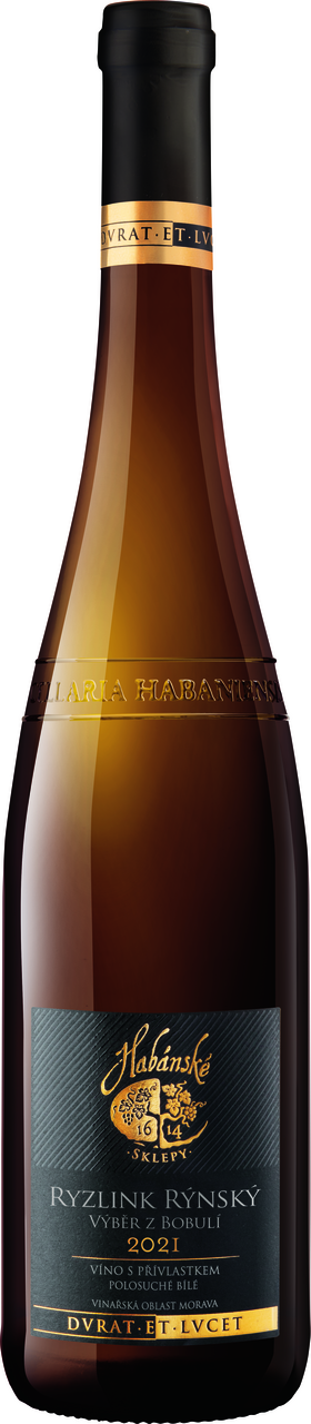 Habánské sklepy Ryzlink rýnský výběr z bobulí 6 x 750  ml