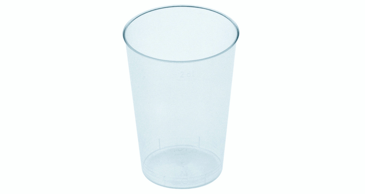 Kelímek opakovaně použitelný 200 ml polypropylen 40 ks