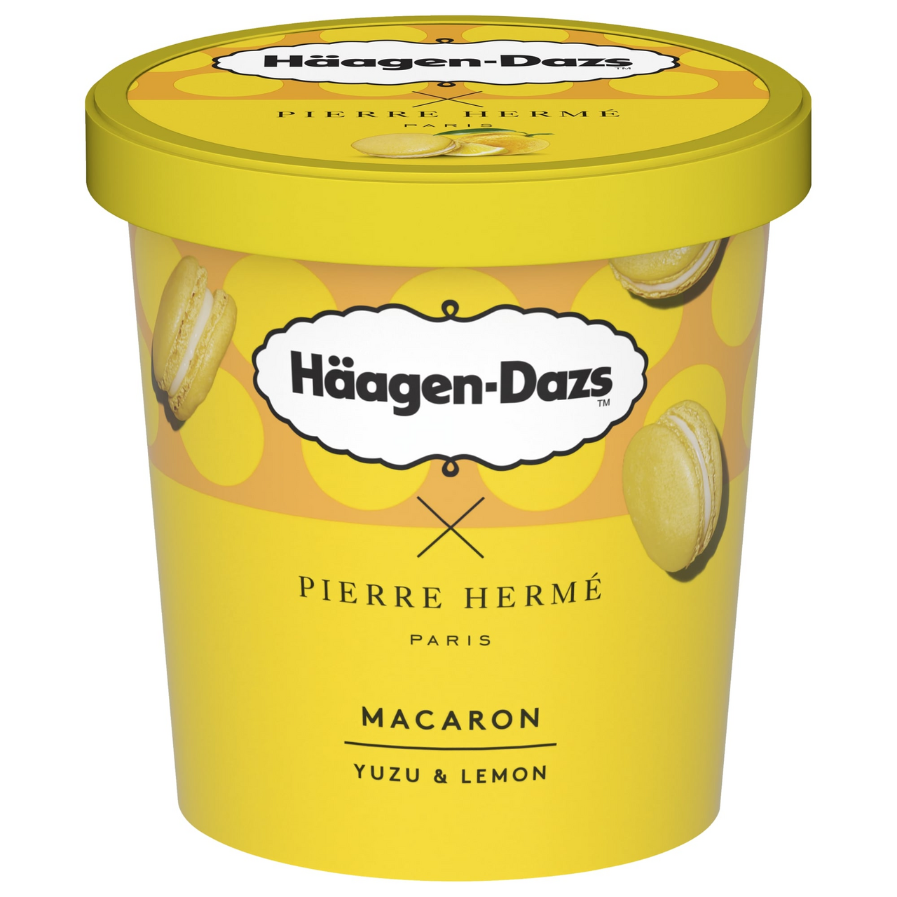 Häagen-Dazs Makronky Yuzu citron mraž. 420 ml