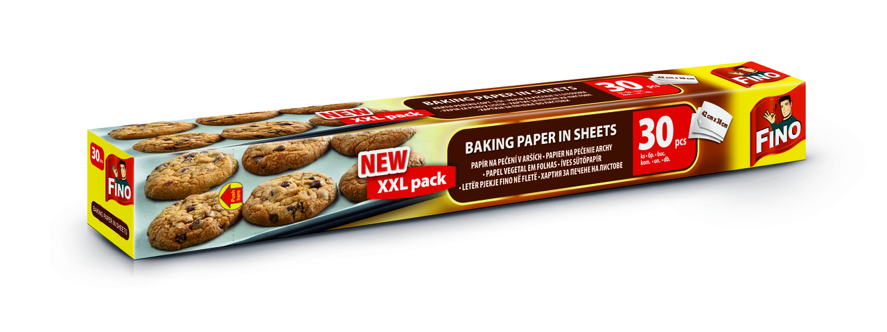 FINO Pečící papír archy 42 x 38 cm 30 ks