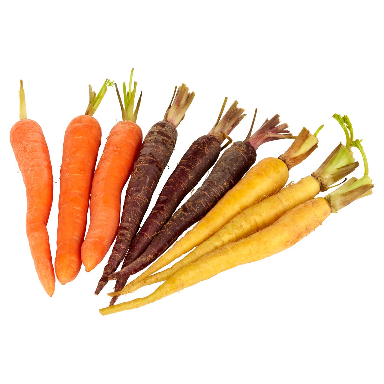 Mrkev Baby barevná s natí čerstvá 200 g